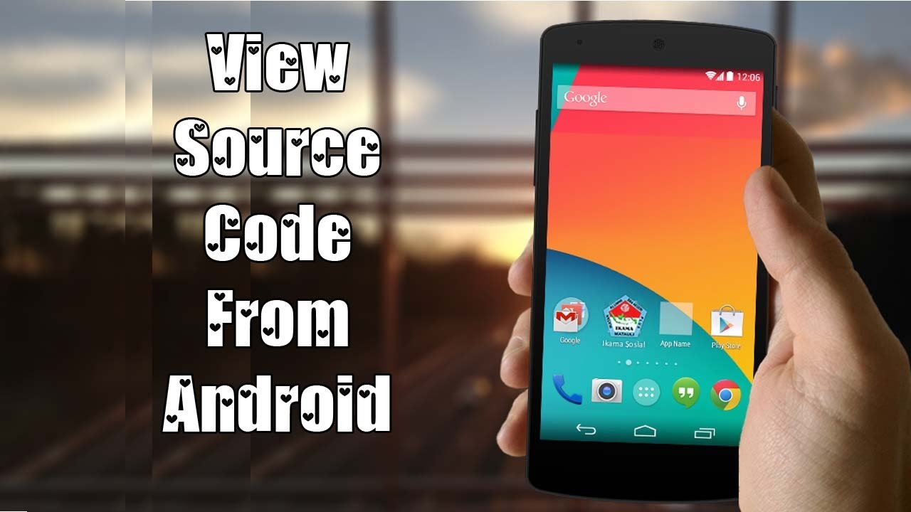 HOW TO VIEW SOURCE CODE IN ANDROID? - Pradip Adhikari
