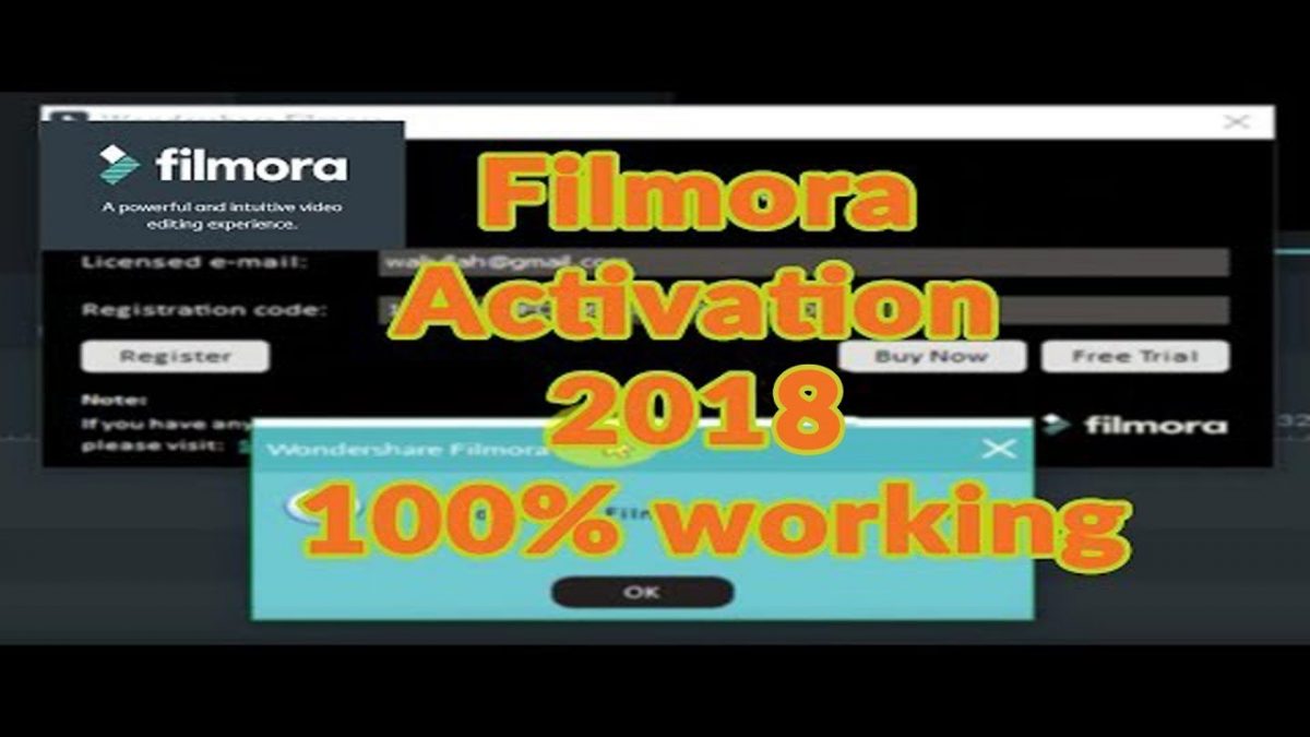 Latest Wondershare Filmora Registration Code Free 2020 Updated