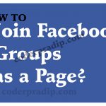 Post on Facebook groups as your page