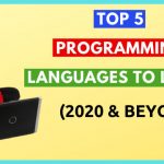 top 5 programming languages to learn in 2020 and beyond