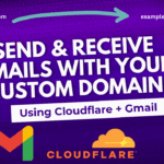 SEND & RECEIVE EMAILS WITH YOUR CUSTOM DOMAIN